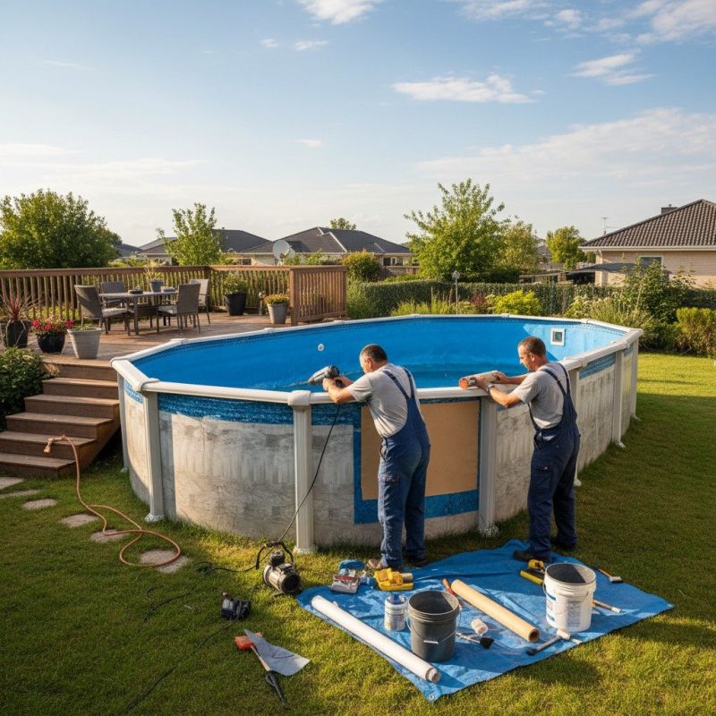 Above Ground Pool Setup